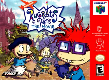 Rugrats in Paris - The Movie (USA) box cover front